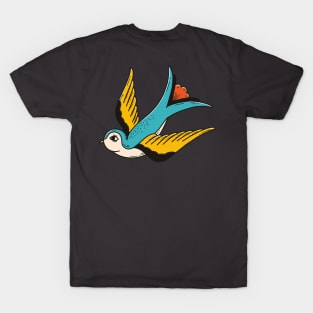 Swallow and Moth T-Shirt